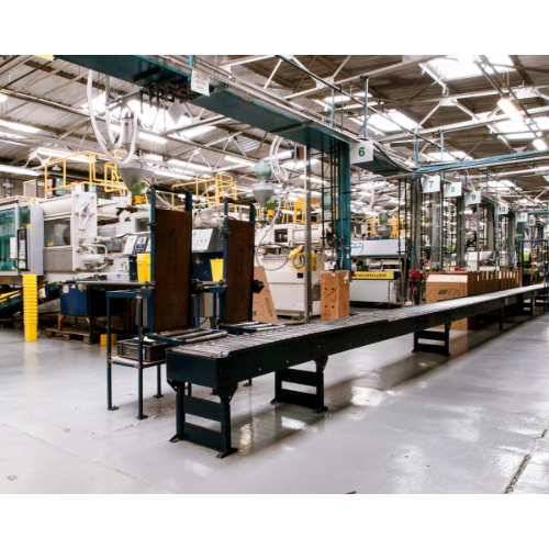 Produktionshalle eines Unternehmens